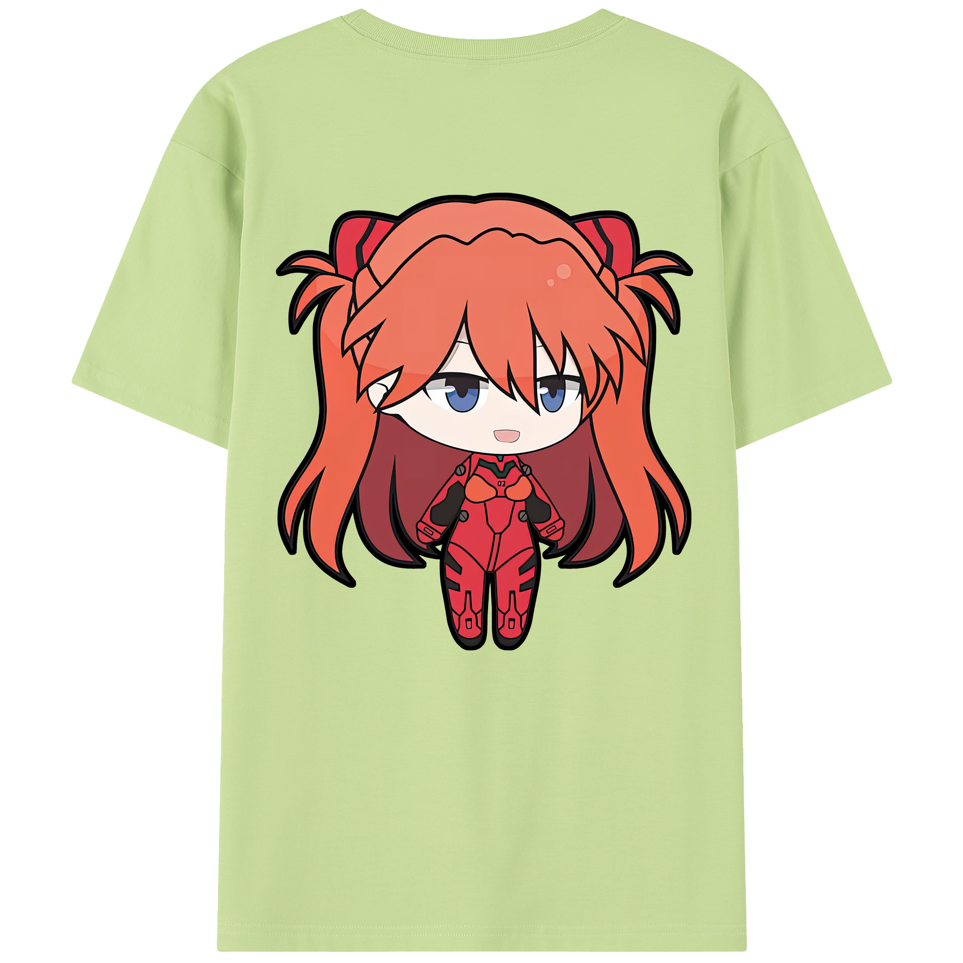 （画像用） EVA 新世紀エヴァンゲリオン 綿100％半袖Tシャツ（背面プリント）